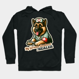 German Shepherd nurse Hoodie